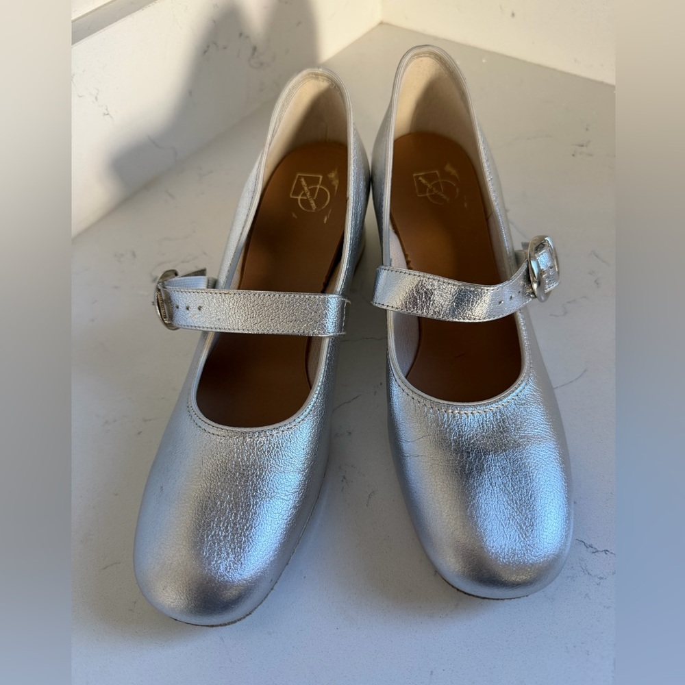 Promenaders gold dance‎ shoes new sz 7